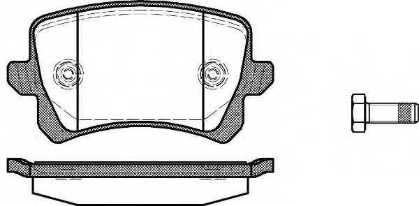 Pagid Brake Pad Rear